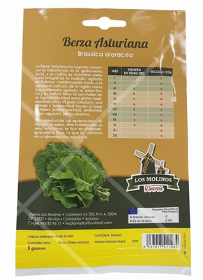 Semilla Berza Amarilla de Asturias 5 Gr